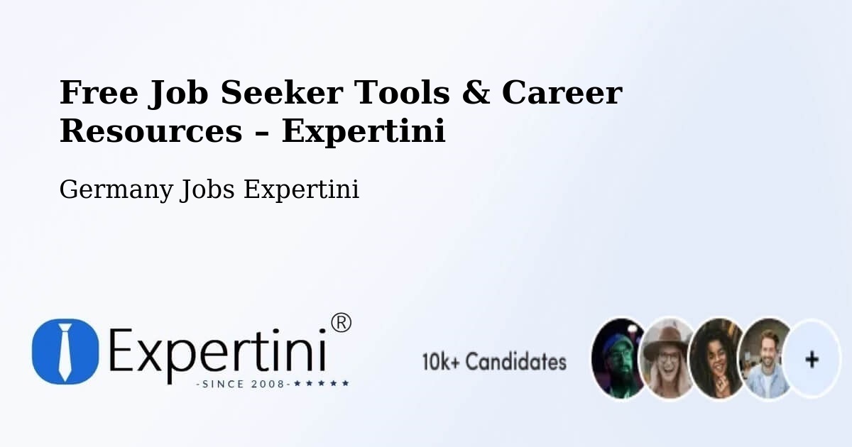 Free Job Seeker Tools & Career Resources – Dalheim - Dalheim, Germany Jobs Expertini
