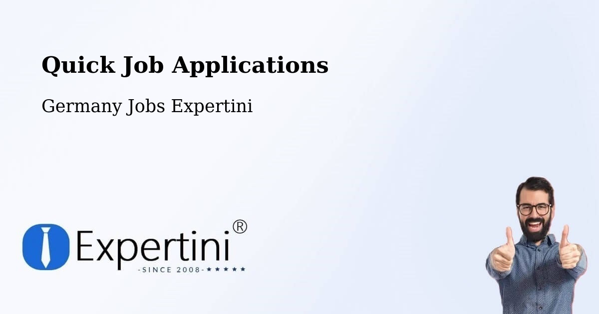 Quick Apply Feature – Dalheim - Germany Jobs Expertini