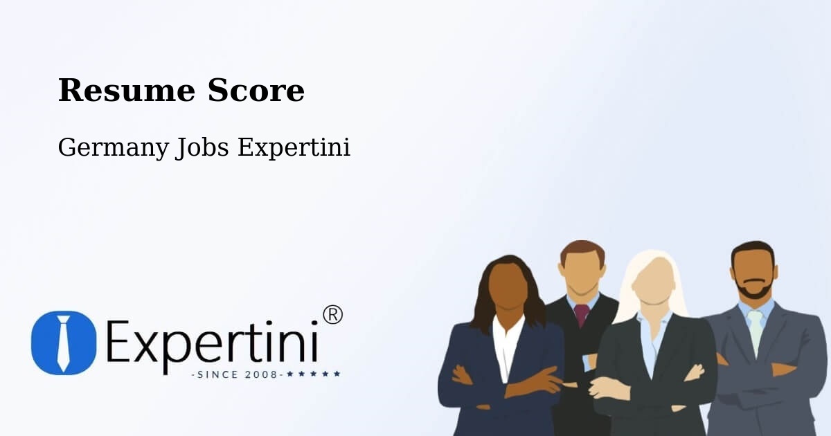 Resume Score - Germany Jobs Expertini